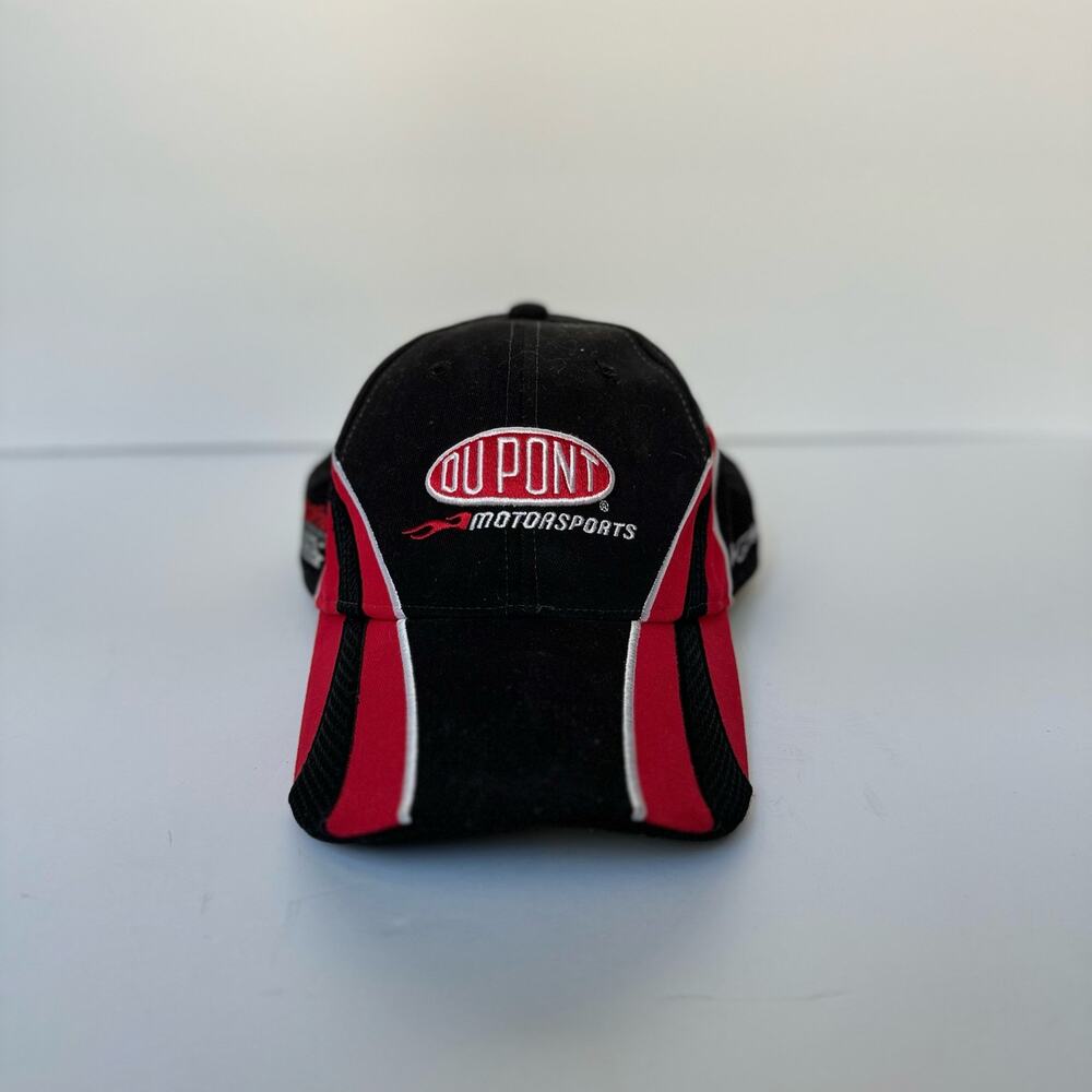 MARTIN TRUEX JR Hat Adult OSFM Black Red NASCAR Earnhardt Bass Pro - Picture 5 of 10